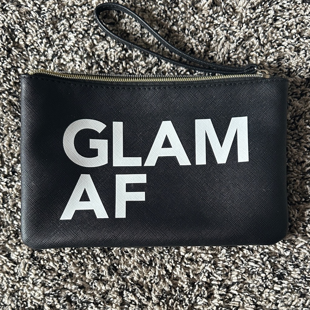 Black Glam AF Clutch